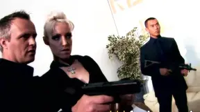 Seductive Thieves Score Pussy But Face Unexpected Risks in Uncut Action