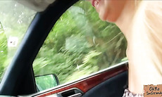 Fitness instructor hottie gets picked up and works out with a hard cock