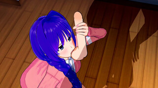 Hot Anime MILF Akiko Minase Dominates You