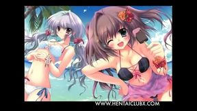 Sexy Anime Chick Gets Naked for Hot Hentai Action Scene