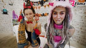 Anuskatzz and Stacy Bloom's young (18+) smut by z-filmz-originals