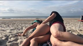 What the hell is going on?! Get this out of my ass! Public anal