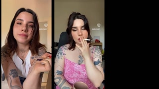 Alternative Hottie Sexy Smoking Compilation