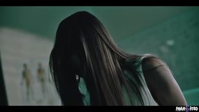 Hot Asian babe possessed, rides and dominates another woman