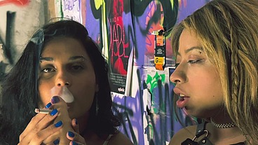 Smoking While You Adore My Feet