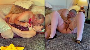 Granny Norma Jean: Cock Sucking, Masturbating, Missionary Fucking Old Hollywood Slut