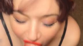 Hot Blue Eyed Girl Loves To Suck Dick