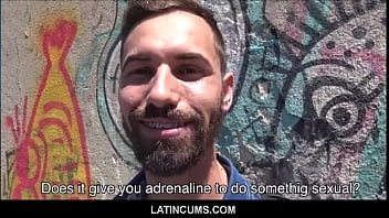 LatinCums.com - Young Amateur Straight Latin Stud With Braces Fucked For Cash POV