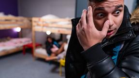 ”Always horny hostel roomie finally takes on a meat - Capri Lmonde”