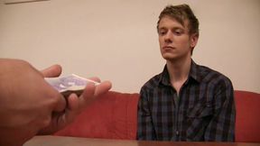 Blond Slut Gets Savage Fucking from Debt Dandy