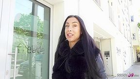 Perfect German Latina Teen 18+ Caramella Del X Pickup For Casting Fuck