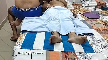 Indian big ass hot sex with married stepsister! Real taboo sex with maid in hotel room