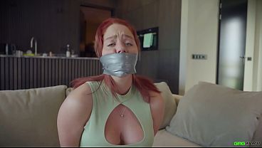 Daisy Dolly - Self gag Gone Wrong ends in Bondage EP 1