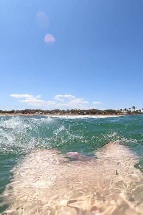 I Cum Just for the Pleasure of Feeling Free, Naked on a Public Beach