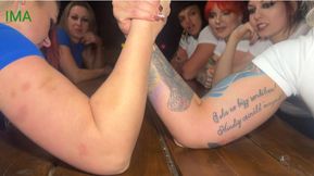 Max Girls Vs Europeans Arm Wrestling ContestMax Girls Vs Europeans Arm Wrestling Contest
