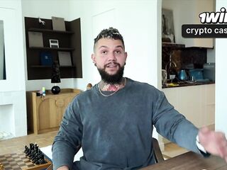 Coarse sex with a ally's wife during the time that this guy's busy at work. Serves u right, cuckold!