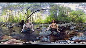 Yanks Les Angels Ana And Belle Masturbation in 3D