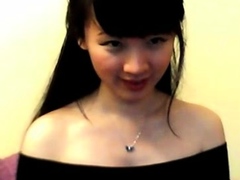 Japanese teen hardcore masturbating at Asian chatroom
