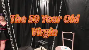 Oldest First Time Virgin's Chastity Cage Tease