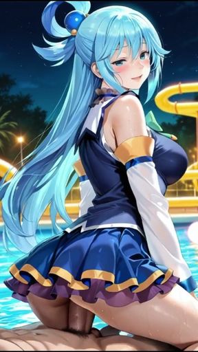 Garato De Anime Fode Sentando No Grande Pau(generated Ai)