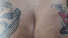 My farts on his cock, I sit on his lap and make him cum so much, all my farts excite him