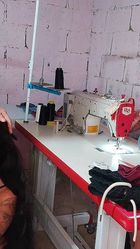 Naughty Seamstresses and a Lucky Customer