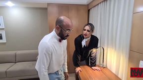 professora safada dando no pelo para o aluno virgem gozou gostoso no sexo anal - marsha love e felipe costa