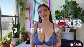 jade harper has huge natural bouncy tits and gets creampied