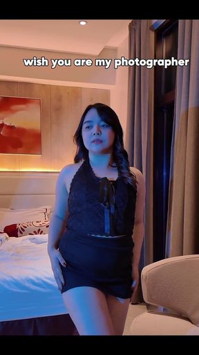 Would You Be Stroking Your Cock in Front of Me if You Were My Photographer?