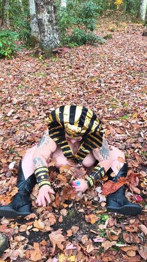 Dirty Ass Leaf Playing in Her Ass Cumming She's Not Faking