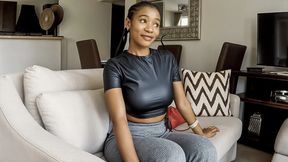Big Tits Ebony Pussy Stretched Wide By Big Cock American Producer