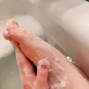 Feet teasing and cumming for you