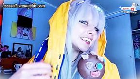 Craft your own clown lollipop &mdash;  original style #food #foodporn #review #blonde #teen #cute #ahegao #otaku