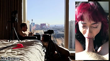 Casting Goth Aurora Anarchy - Face Fuck - Drinks Cum - Best POV Blowjob - Rough Doggystyle