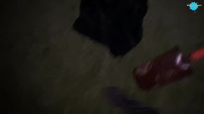 street girl humiliated into fucking herself with a wood saw!!