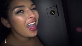 asian cum slut with a great attitude toward sucking cock