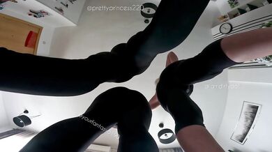 Three Sluts Gushing Farts From Back and Face Burying Big Boobs