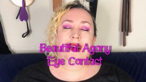 Beautiful Agony Eye Contact - blonde hair red lipstick orgasms BBW Nimue Allen mp4