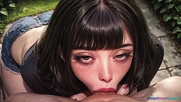 Campus Outdoor Throatfuck(AI)