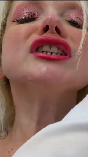 Unforgettable moment from &quot;Two British Lesbian MILFs in Intense Toy And Licking Play&quot;