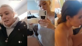 partie 1: l’attente d’un fan soumis avec ma copine @oletsha, deux belle ...