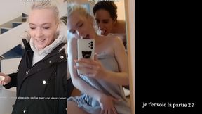 partie 1: l’attente d’un fan soumis avec ma copine @oletsha, deux belle ...