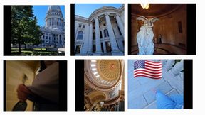 TOURING THE STATE CAPITAL BUILDING AND FEEDING YOU