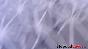 Well endowed stepdad gets the chance to fuck cute daughter