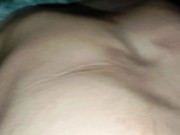 Routine Masturbation of the Boy with the Insatiable Cock Discharges Sperm in the Early Morning