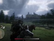 Cowboy fucks everything he see's with his manly steed