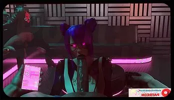Neon Cyberpunk Whores: 4K Game Sex Frenzy