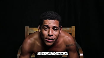 Pauzudo gozando no c&uacute_ do safado