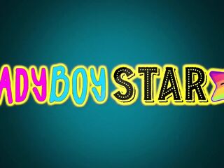 Ladyboystar - Shy Sexy Ladyboy Sucks My Dong Like a Pro