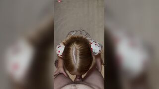 Hot MILF Faces A Huge Load Of Sperm From Young Stud
